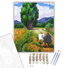 Számfestő.hu Festő - számfestő készlet – 40×50 cm (Keretre feszítve) kreatív és készségfejlesztő