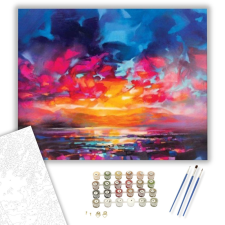 Számfestő.hu Folyékony Fény - számfestő készlet – 40×50 cm (Keretre feszítve) kreatív és készségfejlesztő