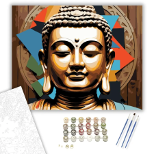 Számfestő.hu Graffiti Buddha - számfestő készlet – 60×70 cm (Keret nélkül) kreatív és készségfejlesztő