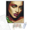 Számfestő.hu Gyönyörű Nő - számfestő készlet – 40×50 cm (Keretre feszítve)