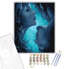 Számfestő.hu Gyönyörű szerelem - számfestő készlet – 50×60 cm (Keretre feszítve) kreatív és készségfejlesztő