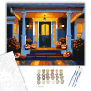 Számfestő.hu Halloweeni Este - számfestő készlet – 40×50 cm (Keretre feszítve)