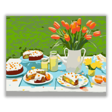 Számfestő.hu Húsvéti Brunch Asztal - számfestő készlet kreatív és készségfejlesztő