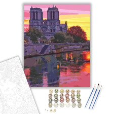 Számfestő.hu Kastély - számfestő készlet – 40×50 cm (Keretre feszítve) kreatív és készségfejlesztő