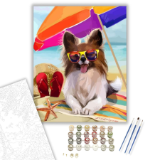 Számfestő.hu Lazítás - számfestő készlet – 40×50 cm (Keretre feszítve) kreatív és készségfejlesztő