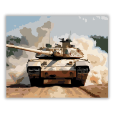 Számfestő.hu Leopard 2A6 Tank Akcióban - számfestő készlet kreatív és készségfejlesztő