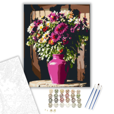 Számfestő.hu Magenta álom - számfestő készlet – 40×50 cm (Keretre feszítve) kreatív és készségfejlesztő