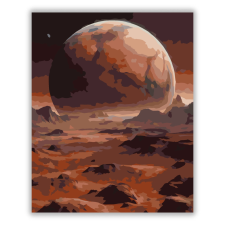 Számfestő.hu Mars Felszíne és Phobos - számfestő készlet kreatív és készségfejlesztő
