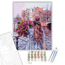 Számfestő.hu Meglepetés - számfestő készlet – 40×50 cm (Keretre feszítve) kreatív és készségfejlesztő