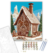 Számfestő.hu Mézeskalács Mesesikátor - számfestő készlet – 50×60 cm (Keret nélkül) kreatív és készségfejlesztő