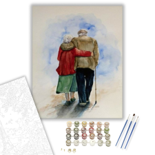 Számfestő.hu Mindörökké - számfestő készlet – 40×50 cm (Keretre feszítve) kreatív és készségfejlesztő