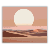 Számfestő.hu Minimalista Napkelte a Dűnék Felett - számfestő készlet