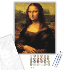 Számfestő.hu Mona Lisa - Da Vinci - számfestő készlet – 60×70 cm (Keret nélkül) kreatív és készségfejlesztő