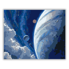 Számfestő.hu Neptunusz és Holdjai - számfestő készlet kreatív és készségfejlesztő