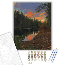 Számfestő.hu Nyugalom - számfestő készlet – 40×50 cm (Keretre feszítve) kreatív és készségfejlesztő