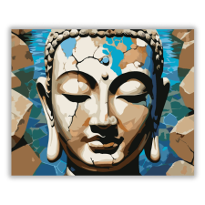 Számfestő.hu Ősi Buddha Arca Víz Tükrében - számfestő készlet kreatív és készségfejlesztő