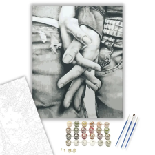 Számfestő.hu Összetartozás - számfestő készlet – 80×100 cm (Keretre feszítve) kreatív és készségfejlesztő