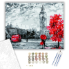 Számfestő.hu Őszi Big Ben - számfestő készlet – 40×50 cm (Keretre feszítve)