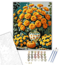 Számfestő.hu Őszi Pompa - számfestő készlet – 40×50 cm (Keretre feszítve) kreatív és készségfejlesztő