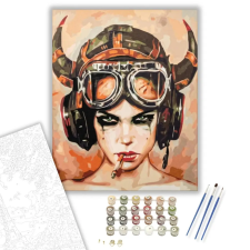 Számfestő.hu Pokolban - számfestő készlet – 50×60 cm (Keret nélkül) kreatív és készségfejlesztő