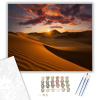 Számfestő.hu Sivatag - számfestő készlet – 40×50 cm (Keretre feszítve)