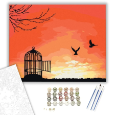 Számfestő.hu Szabadság - számfestő készlet – 80×100 cm (Keret nélkül) kreatív és készségfejlesztő