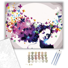 Számfestő.hu Szárnyaló gondolatok - számfestő készlet – 40×50 cm (Keretre feszítve) kreatív és készségfejlesztő