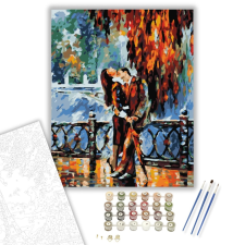 Számfestő.hu Szerelem Munka Után - számfestő készlet – 40×50 cm (Keretre feszítve) kreatív és készségfejlesztő