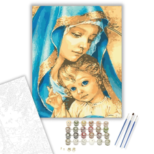 Számfestő.hu Szeretet - számfestő készlet – 40×50 cm (Keretre feszítve) kreatív és készségfejlesztő