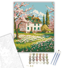 Számfestő.hu Tavaszi Ébredés Harmóniája - számfestő készlet – 50×60 cm (Keret nélkül) kreatív és készségfejlesztő