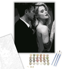 Számfestő.hu Titkos romantika - számfestő készlet – 40×50 cm (Keretre feszítve) kreatív és készségfejlesztő