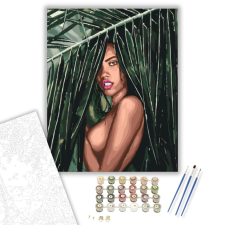 Számfestő.hu Titokzatos - számfestő készlet – 40×50 cm (Keretre feszítve) kreatív és készségfejlesztő