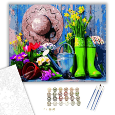 Számfestő.hu Vidéki élet - számfestő készlet – 40×50 cm (Keretre feszítve) kreatív és készségfejlesztő