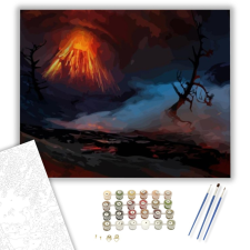 Számfestő.hu Zord - számfestő készlet – 40×50 cm (Keretre feszítve) kreatív és készségfejlesztő
