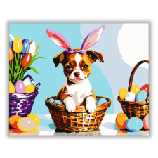 Számfestő Márpedig Nyusz Vagyok - húsvéti számfestő készlet kreatív és készségfejlesztő