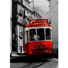 Számfestő Retro Villamos - gyémántszemes kirakó kreatív és készségfejlesztő