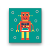 Számfestő Robot - gyerek számfestő készlet