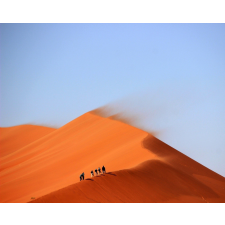 Számfestő Sivatagi túra - vászonkép grafika, keretezett kép