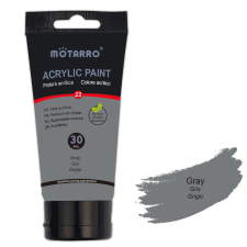 Számfestő Szürke Akrilfesték - Motarro, (30ml) kreatív és készségfejlesztő