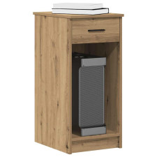  Számítógépes toronyállvány fiókkal artisan tölgy 35x45x77 cm bútor