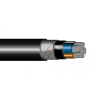  SZAMKAM 4x16mm2 alumínium földkábel alumínium szalaggal RE 0,6/1kV fekete