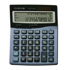 Számológép asztali OLYMPIA LCD-4312 3 soros 12 digit számológép