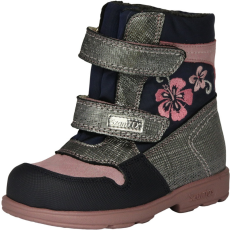 Szamos supinált, vízálló (SzamTex) bélelt téli csizma, virágos (31-35 méretben) 1882-67749 (35)