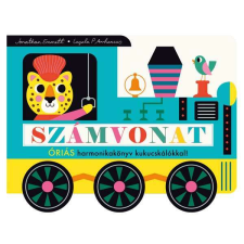 Számvonat - ÓRIÁS harmonikakönyv kukucskálókkal gyermek- és ifjúsági könyv