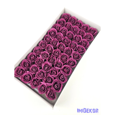  Szappanrózsa fej 50 db/doboz 4x3,5 cm - Lila ajándéktárgy