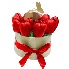  Szappantulipán box - piros szappan