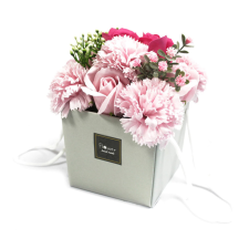  Szappanvirág Csokor, rózsaszín rózsa és szegfű LSF-02 szappan