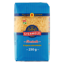  Száraztészta cérnácska GYERMELYI 8 tojásos 250g tészta