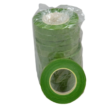 Szártakaró szalag 12mm×27m ncs. köz.zöld 12 db-os dekorációs kellék