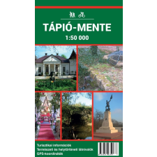 Szarvas András Tápió-mente turistatérkép Szarvas 2017 1:50 000 térkép